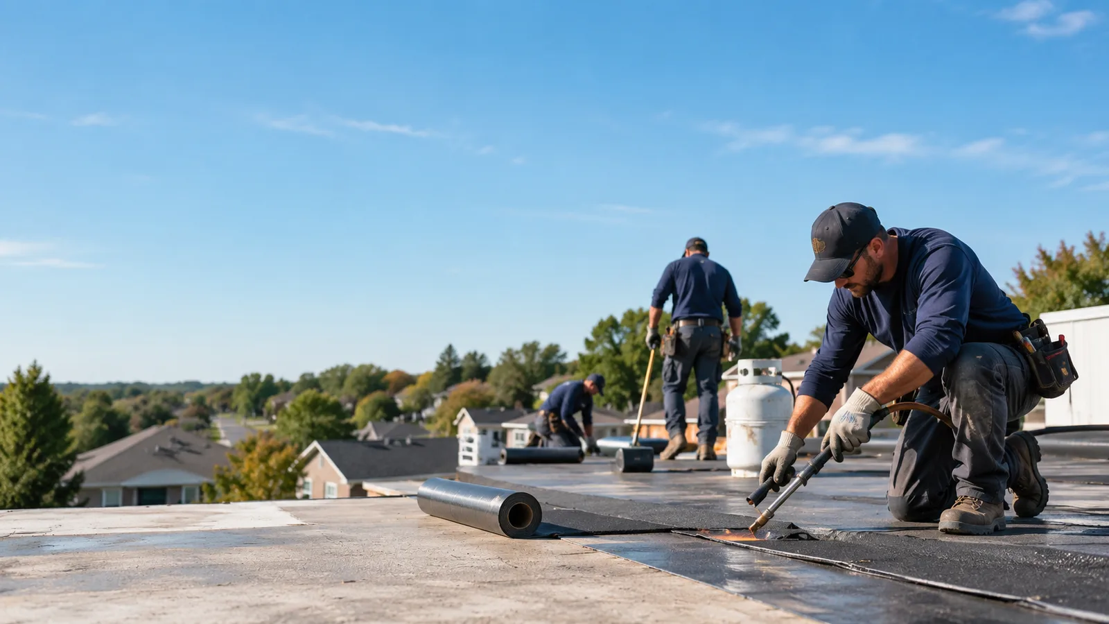 Flat Roof Leak Repair providers in Hilbert, WI